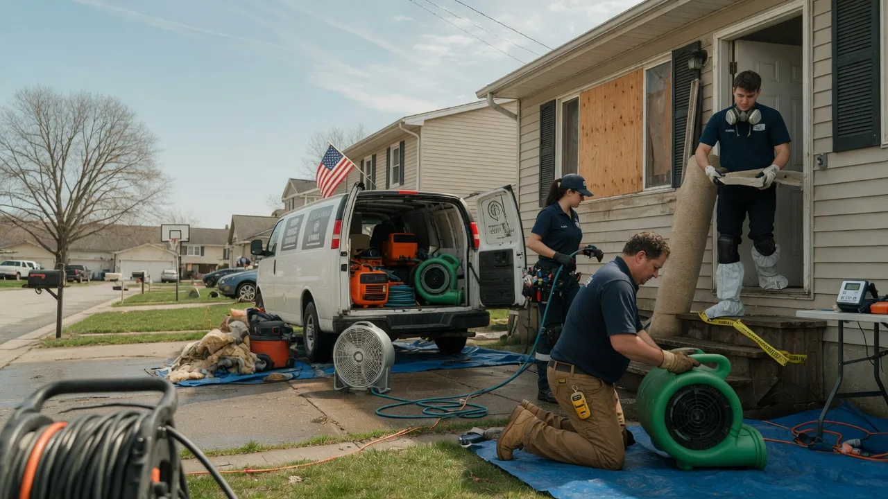 Water Damage Restoration in Poplar Branch, NC near me